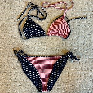 Vineyard Vines ❤️🤍💙 Bikini